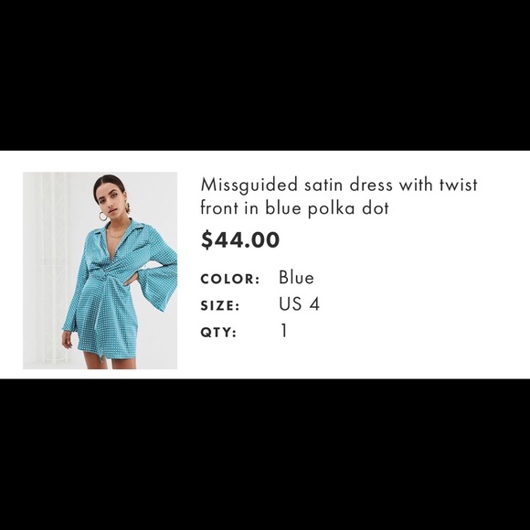 ASOS (Misguided) dress. Size 4. - Picture 5 of 8